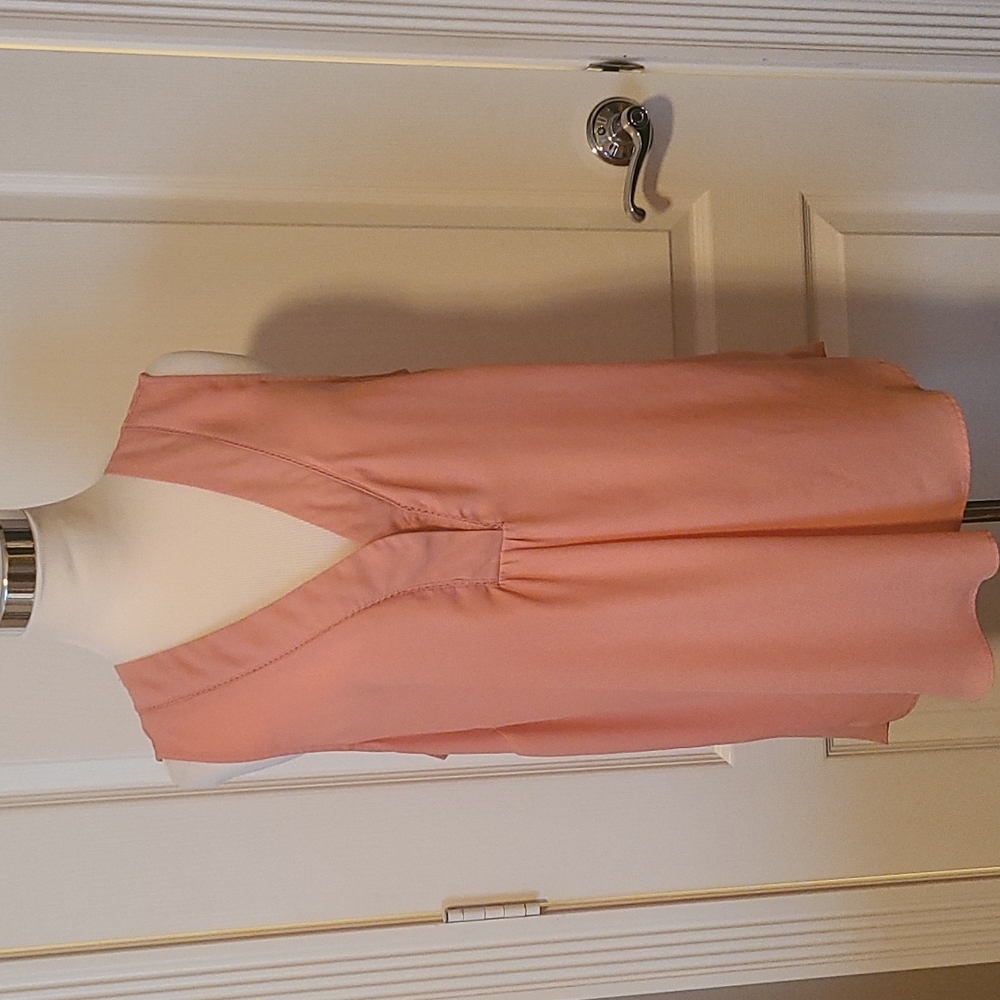 Flowy Blouse Sleeveless Top Shirt